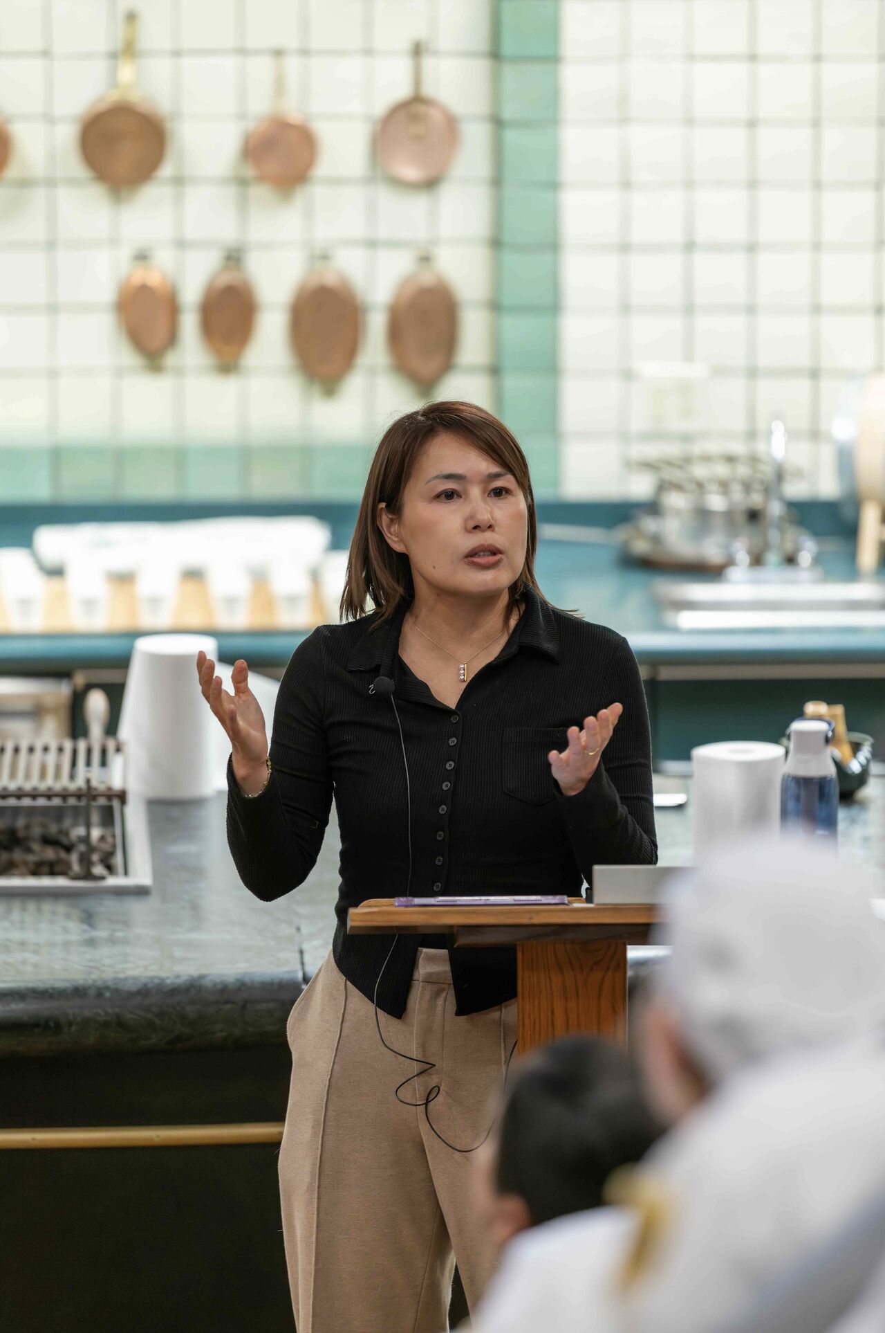 Special lecture at The Culinary Institute of America
